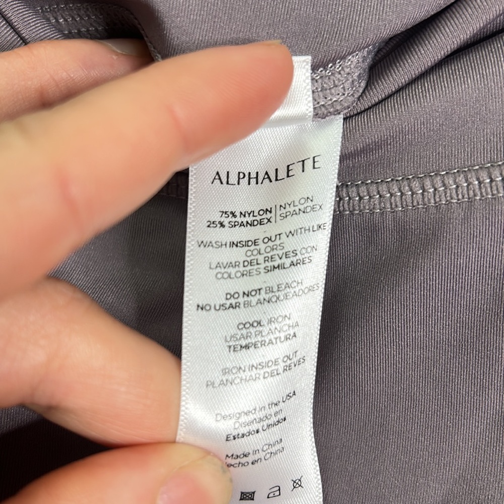 Alphalete pocketed 10” rise full length leggings - Picture 7 of 10